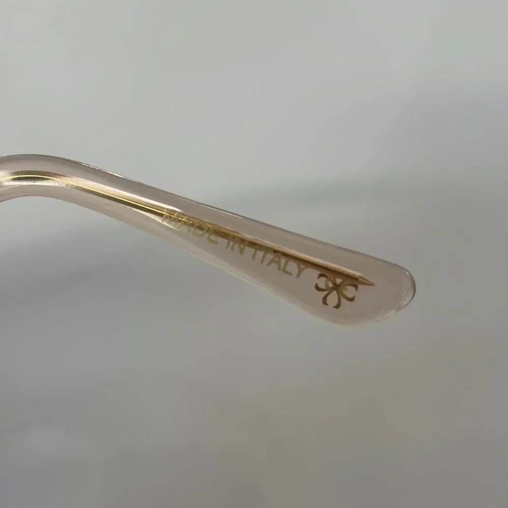 Velvet Eyeglasses, JEN, Transparent Light Pink - NEW - Picture 7 of 8
